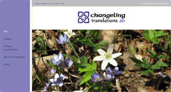 Desktop Screenshot of changelingtranslations.com