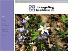 Tablet Screenshot of changelingtranslations.com